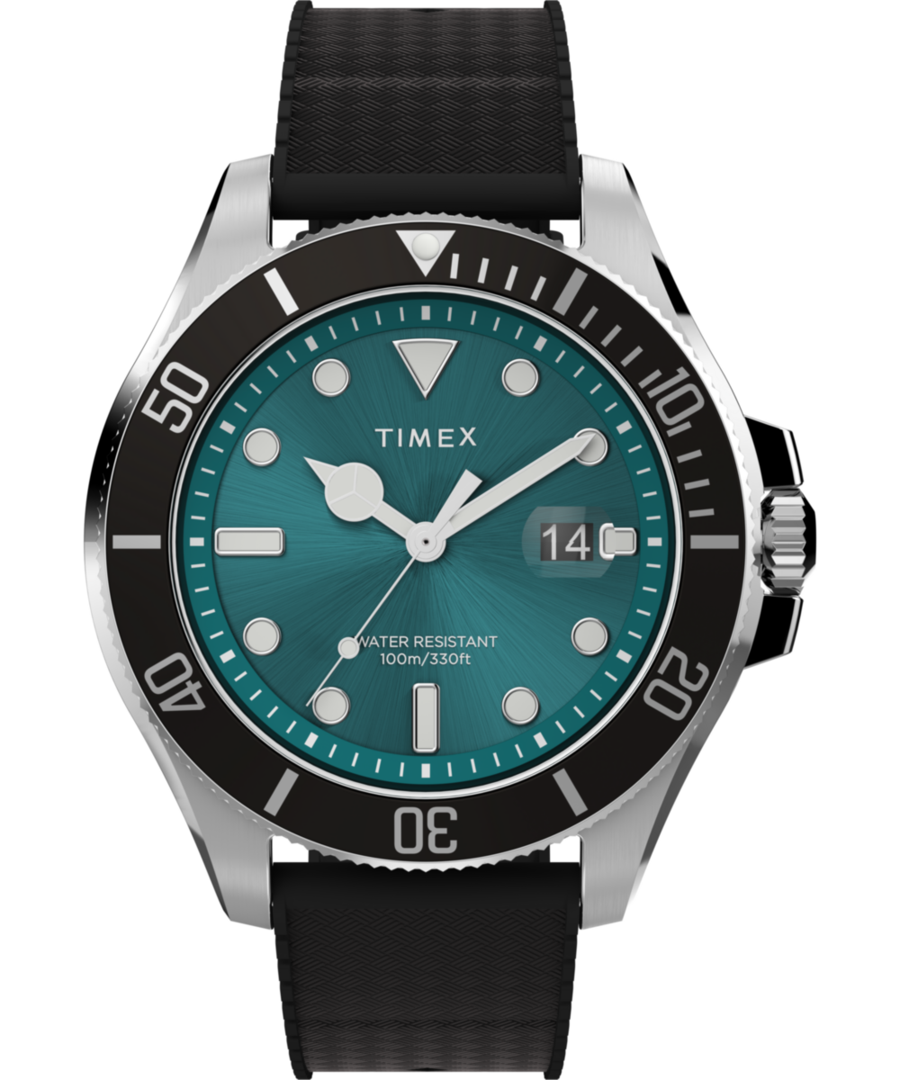 Harborside Coast 44mm Synthetic Rubber Strap Watch - TW2V91700 Harborside Coast 44mm Synthetic Rubber Strap Watch - TW2V91700
