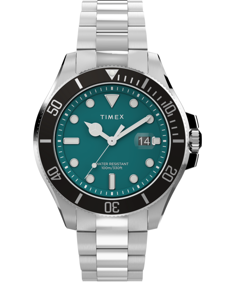 Harborside Coast 43mm Stainless Steel Bracelet Watch - TW2V91900 | Timex EU