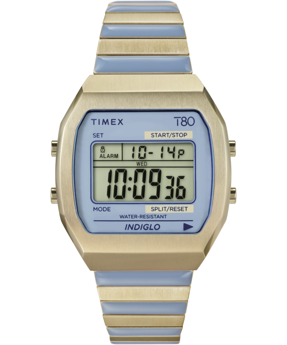 Timex 80 36mm Stainless Steel Expansion Band Watch - TW2W40800