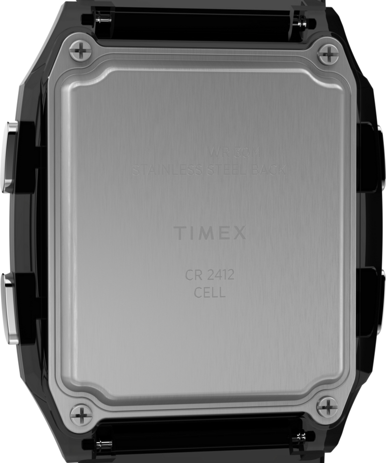 TW2W45000 Q Timex LCA 35mm Resin Strap Watch Caseback Image