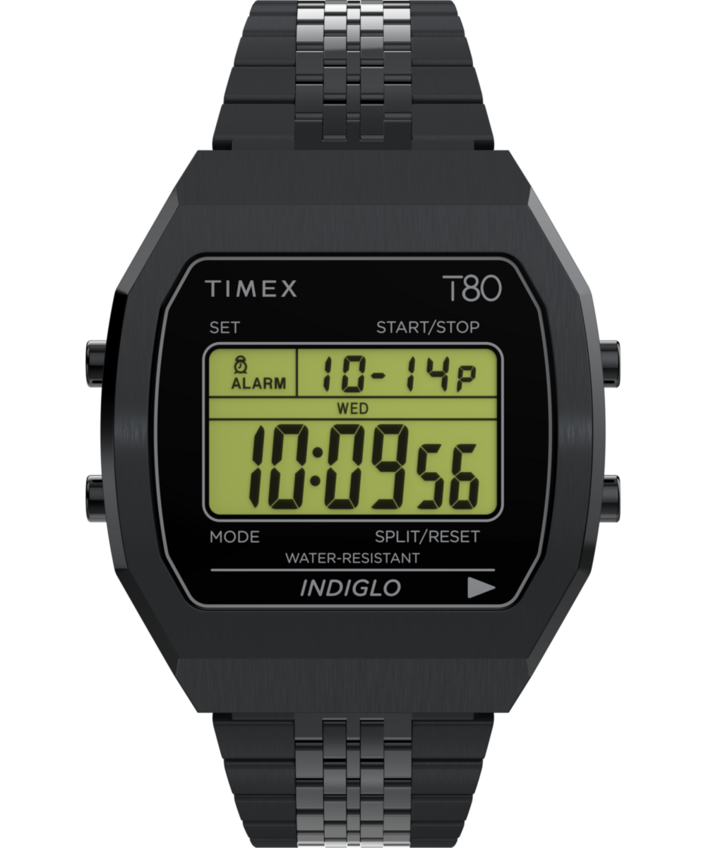 時計 TIMEX T80 tx-tw2w91600 Timex T80 Steel 36mm Stainless Steel Bracelet Watch - TW2W91600