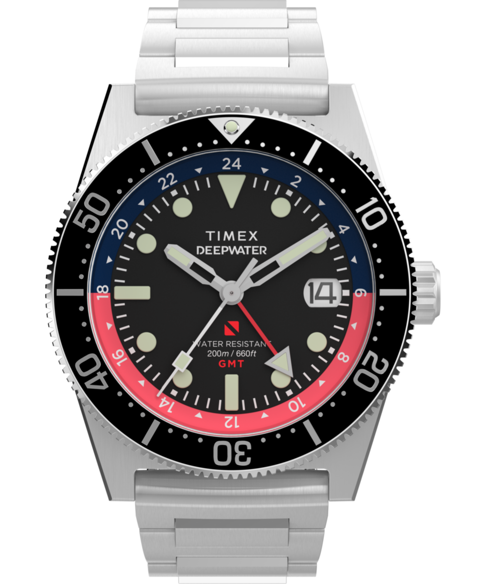 Deepwater Reef 200 GMT 41mm Stainless Steel Bracelet Watch