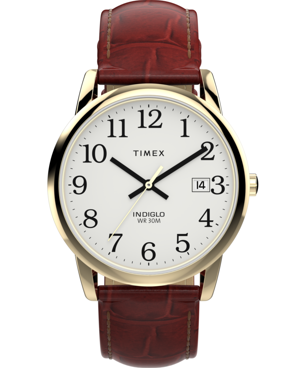 Easy Reader® 35mm Leather Strap Watch TW2W95500 Timex EU