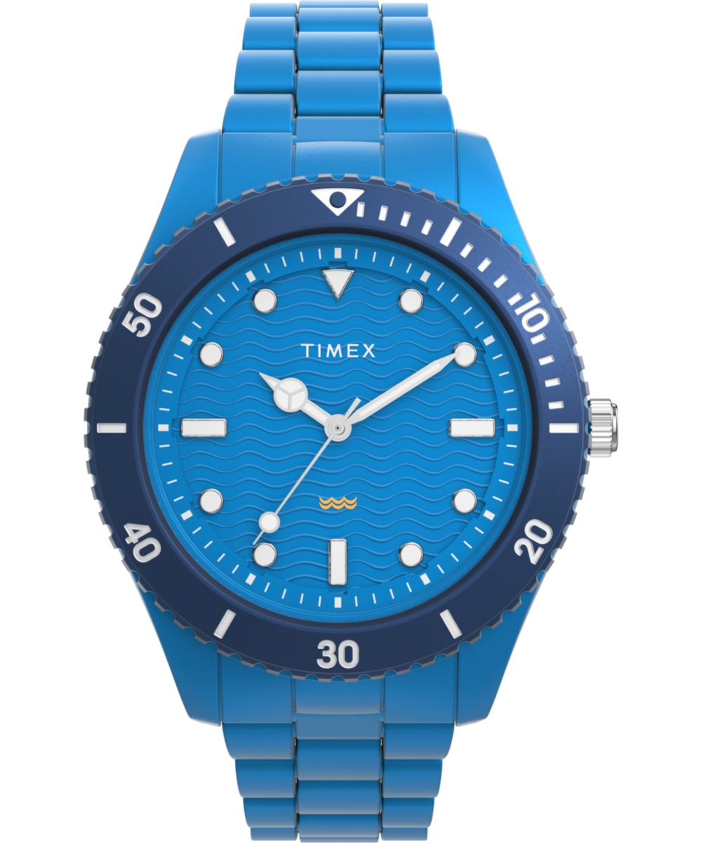 Timex Legacy #tide 42mm Recycled Plastic Bracelet Watch