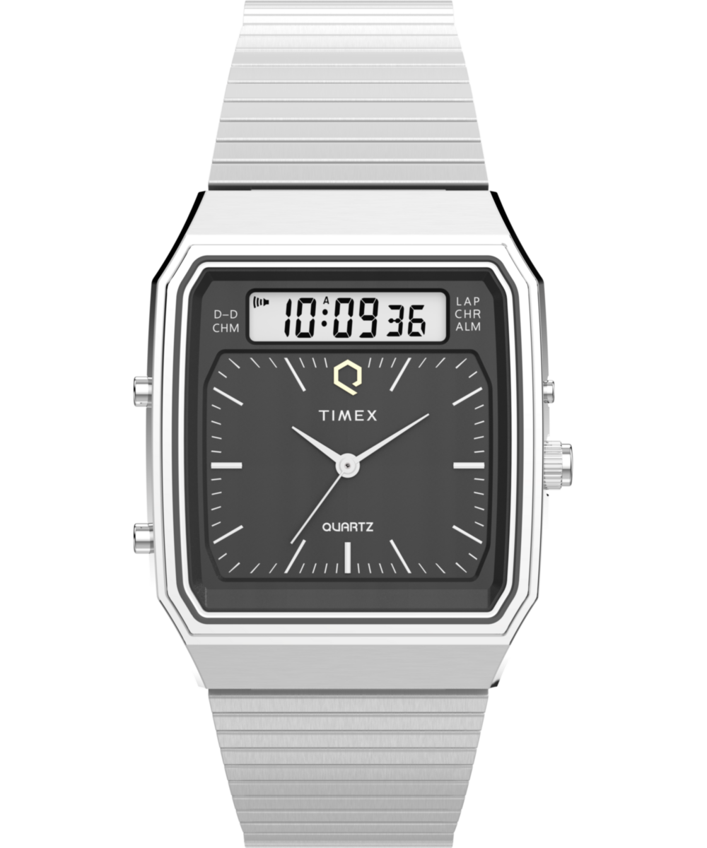 時計 Q Timex 1982 Ana-Digi Reissue Digital Edge, Vintage Soul: Discover our Q Timex® 1982 Ana-Digi