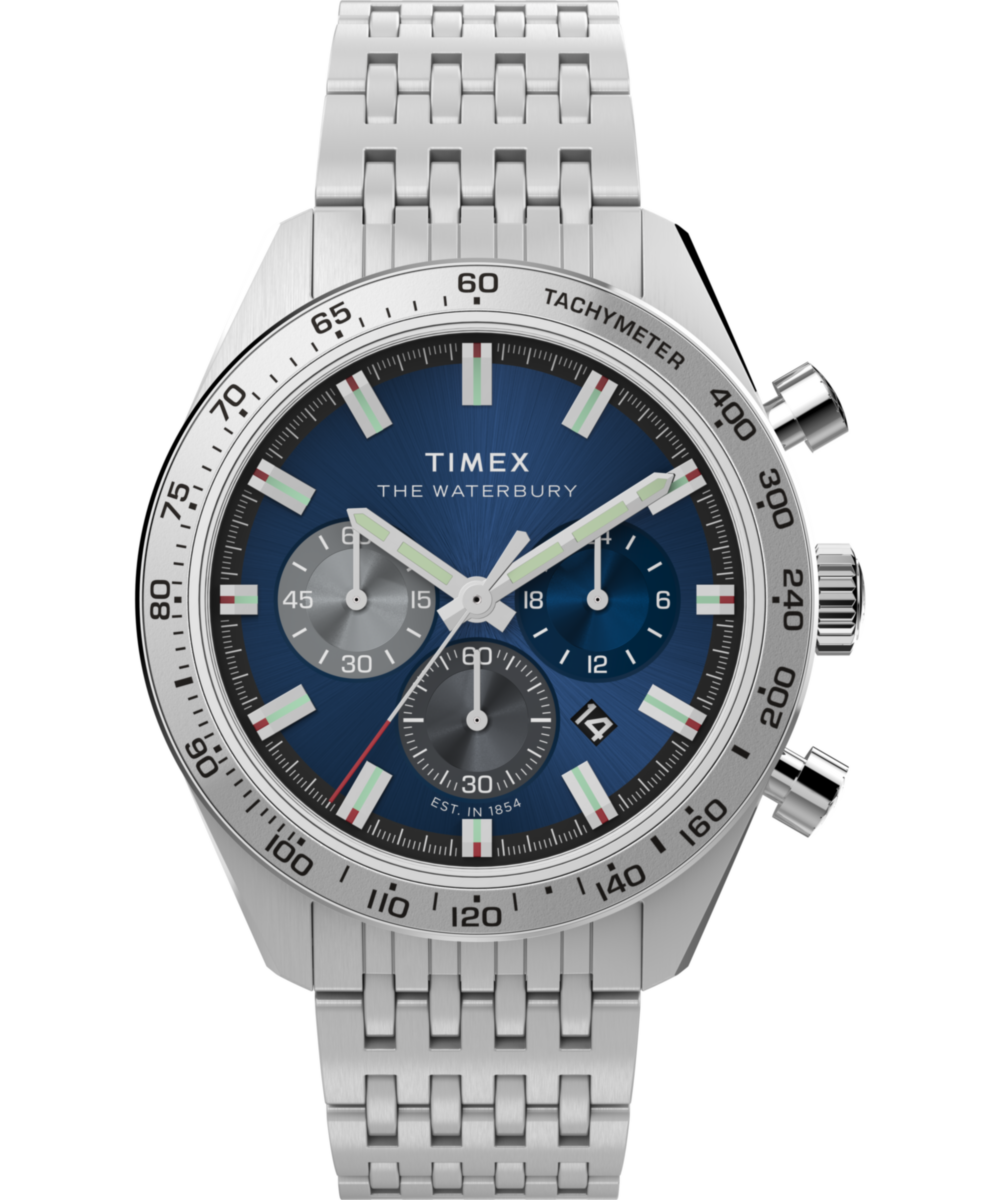 Waterbury Traditional Chronograph 41mm Stainless Steel Bracelet Waterbury Traditional Chronograph 41mm Stainless Steel Bracelet