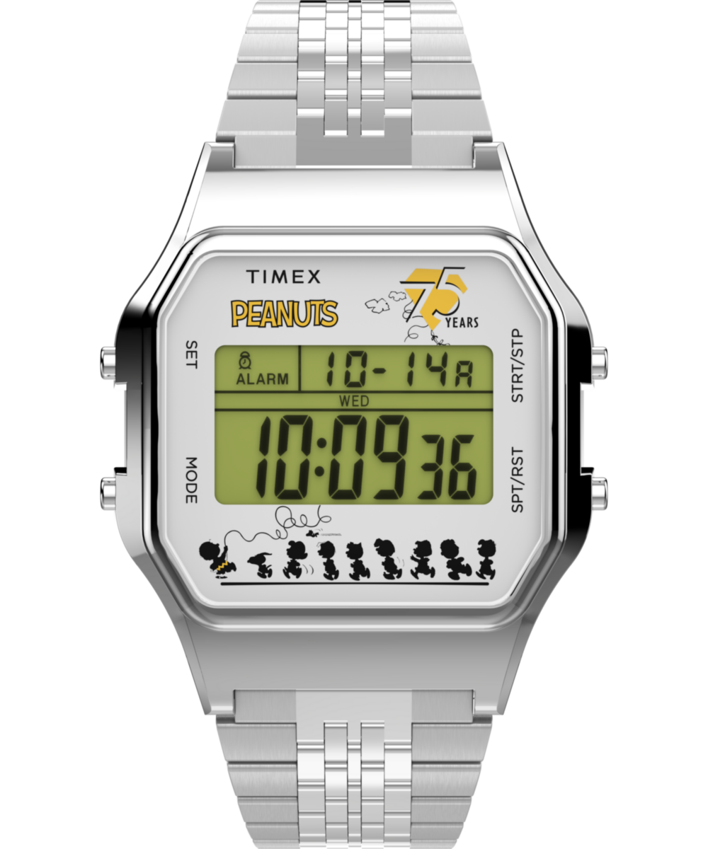 Peanuts® x Timex T80 75th Anniversary Edition 34mm Stainless Steel