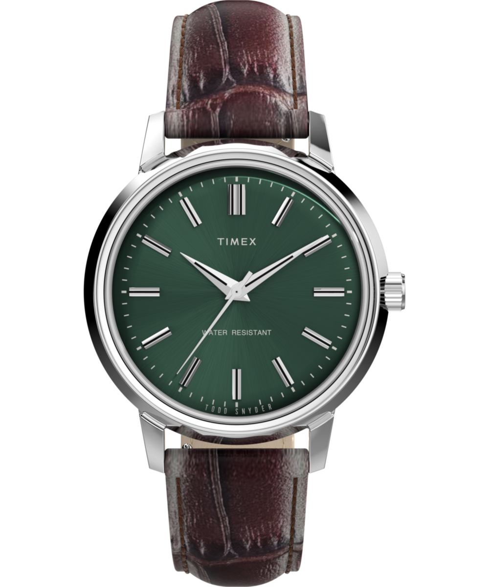デモドレスサッチー Todd Snyder x Timex Olive Marlin® Automatic - TW2Y51600 | Timex EU