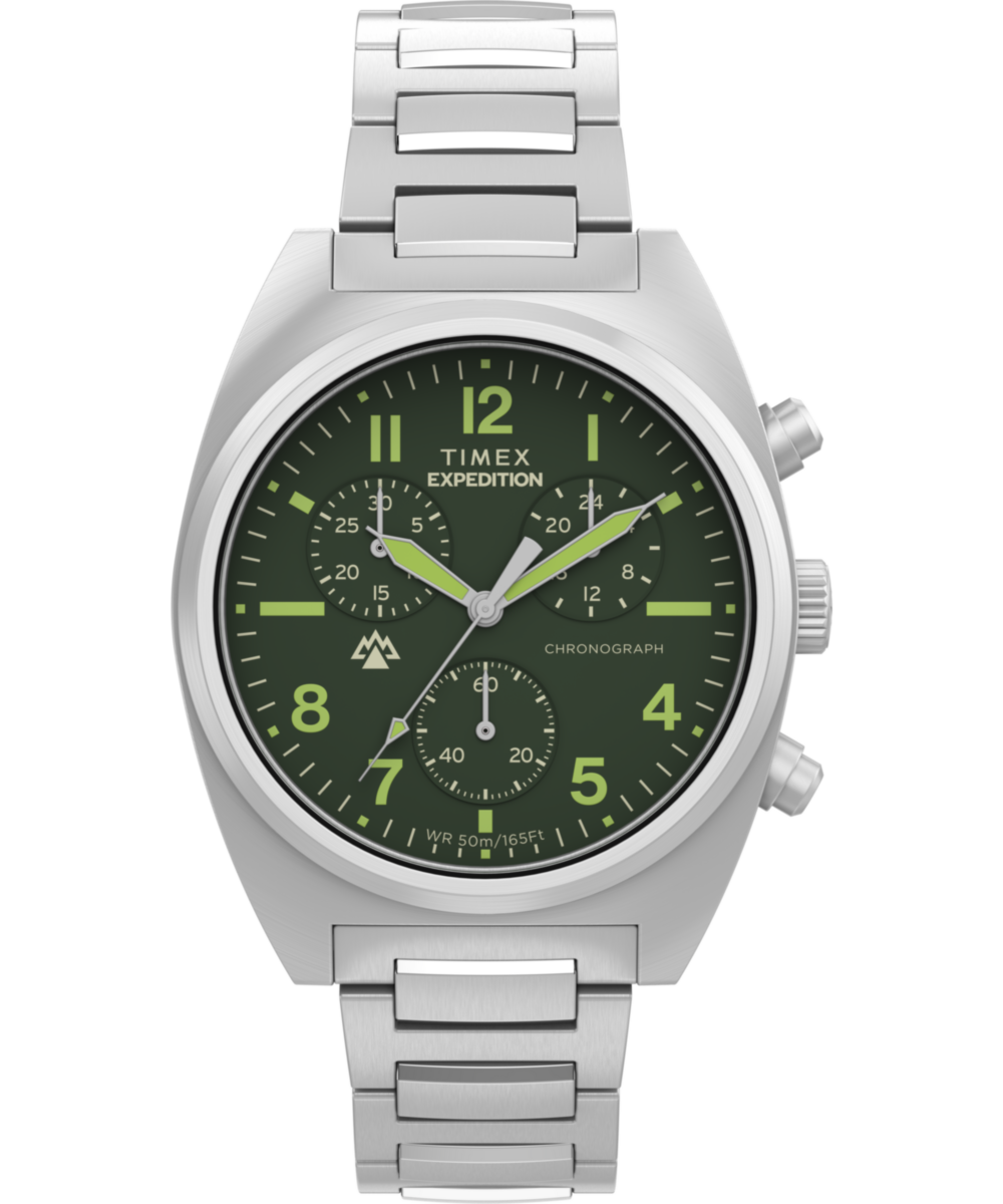 Expedition® Capstone Chronograph 41mm Stainless Steel Bracelet