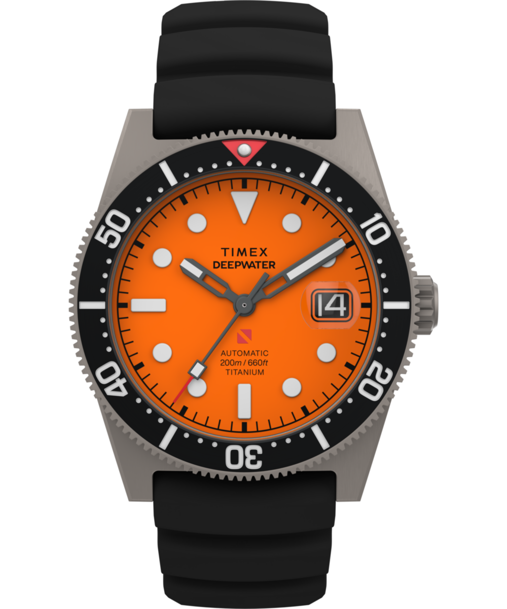 Deepwater Reef 200 Titanium Automatic 41mm Synthetic Rubber Strap