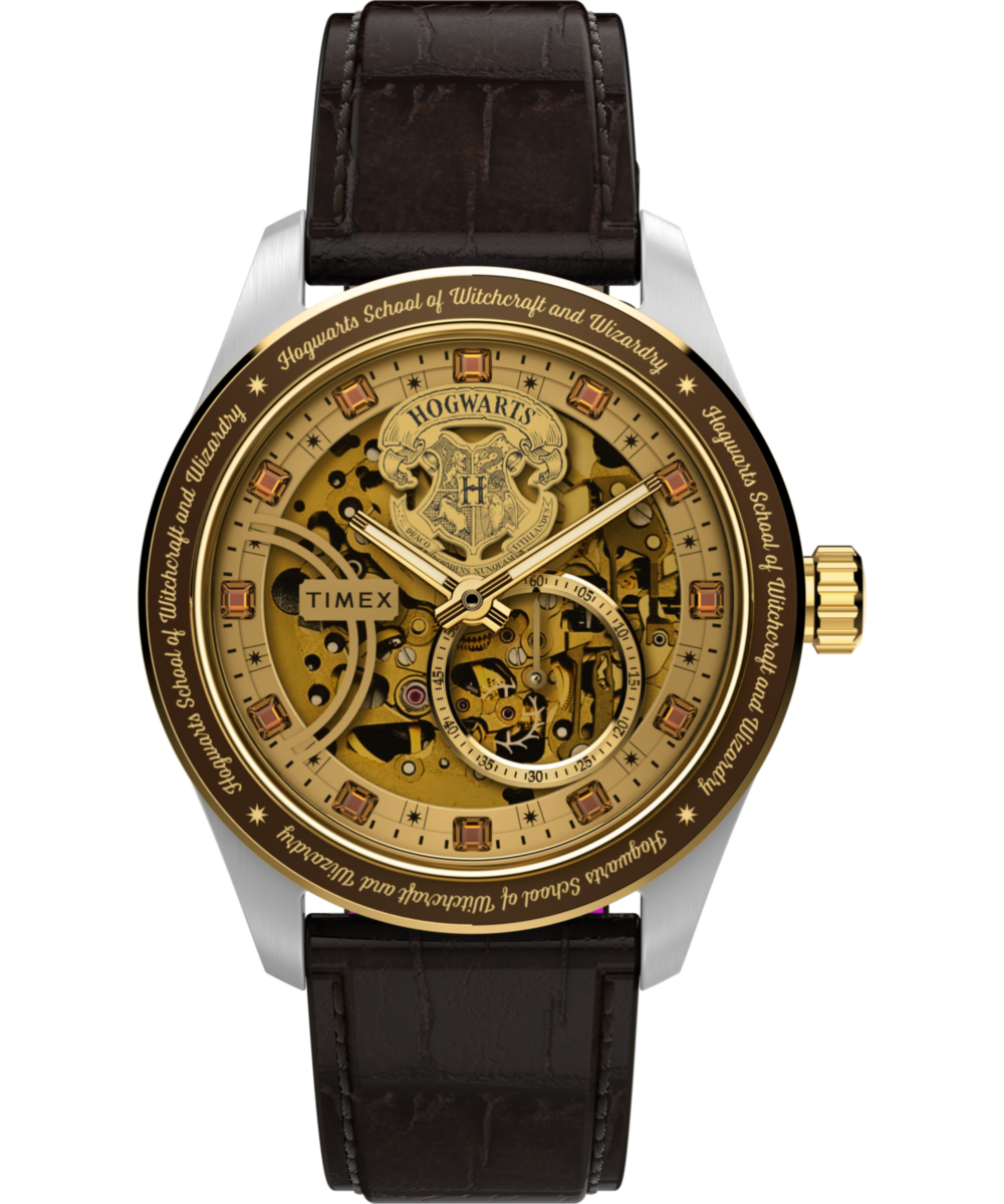 時計 TIMEX Harry Potter Waterbury Automatic Harry Potter x Timex Waterbury Skeleton Automatic 39mm Leather