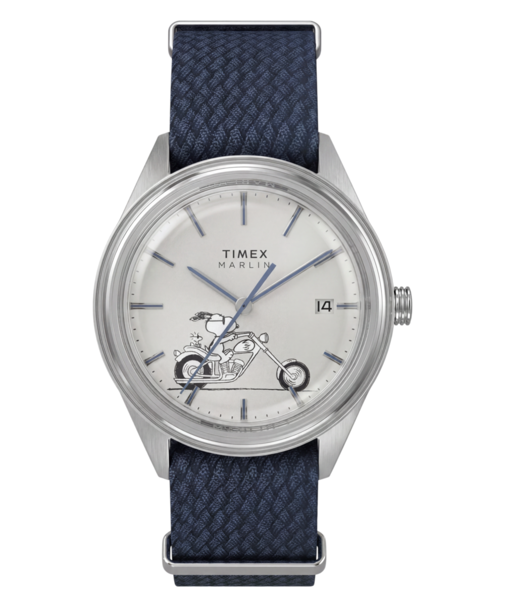 Peanuts® x Timex Marlin® Jet Automatic Easy Rider 38mm Fabric