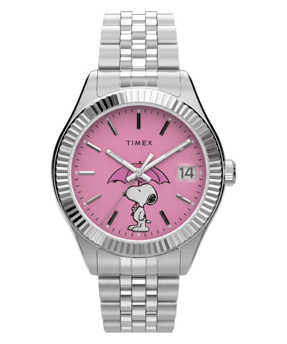 Peanuts® x Timex Legacy Snoopy Umbrella Stainless Steel Bracelet