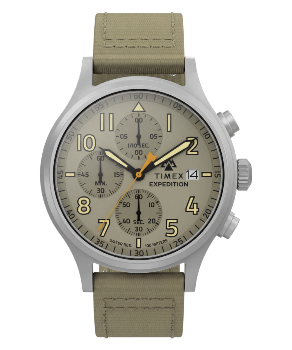Expedition® Sierra Chronograph 43mm Fabric Strap Watch - TW2Y89300
