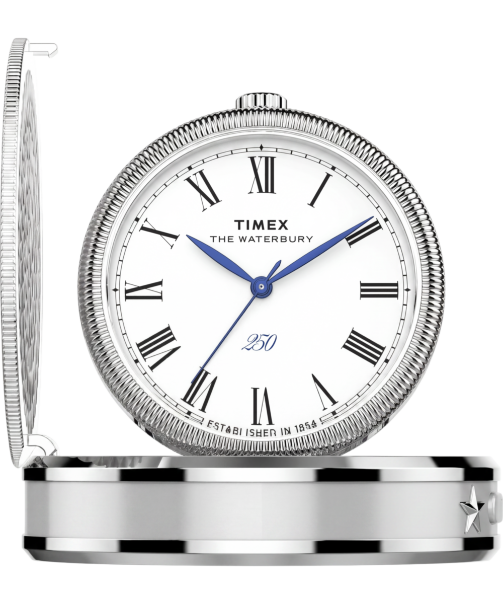 Waterbury America 250 Table Clock 49mm Stainless Steel - TW6A05900