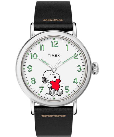 TW2U72200UK Timex Standard x Peanuts Featuring Snoopy Valentine's Day primary image