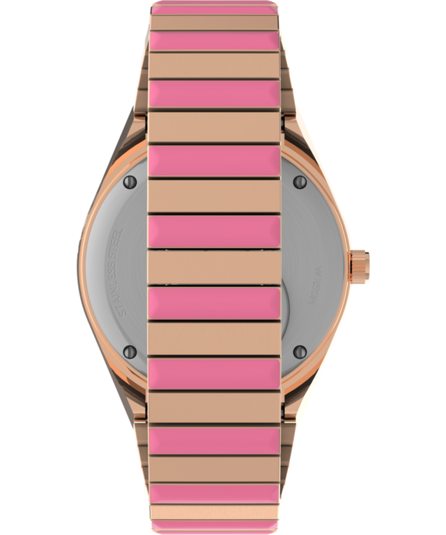 TW2V52700UK Q Timex x BCRF 36mm Stainless Steel Bracelet Watch strap image