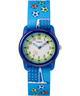 TW7C16500YN TIMEX TIME MACHINES® 29mm Blue Soccer Elastic Fabric Kids Watch primary image