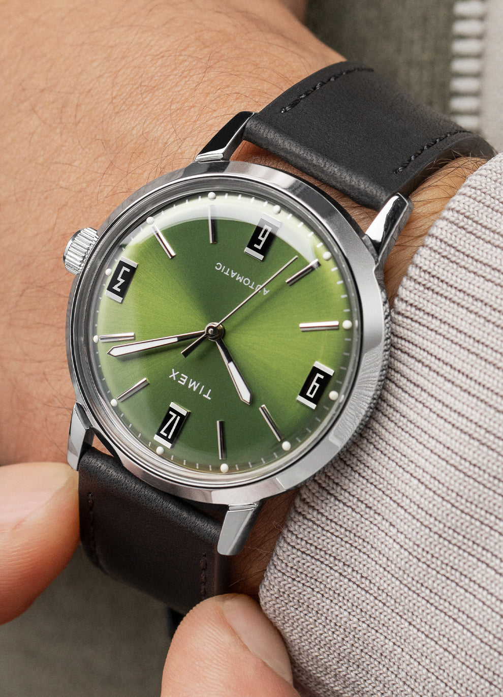 Marlin Automatic 40mm Leather Strap Watch TW2V44600 Timex EU marlin-automatic-40mm-leather-strap-watch-tw2v44600-timex-eu