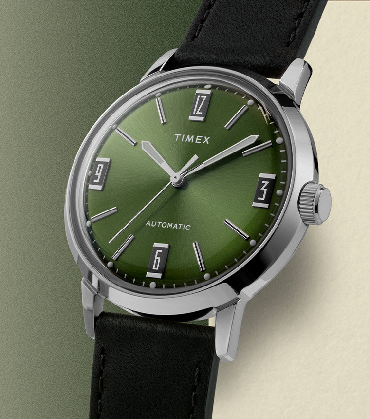 Timex marlin green dial new arrivals