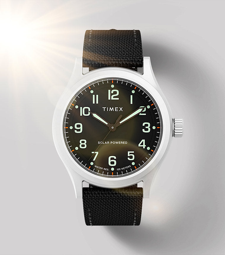 Timex expedition hot sale solar collection