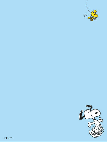 A vertical Peanuts-themed illustration on a light blue background featuring Woodstock flying near the top and Snoopy joyfully leaping near the bottom. The space between them is empty, emphasizing their playful movement and the open sky. The minimal design captures a whimsical, carefree moment between the two beloved characters.