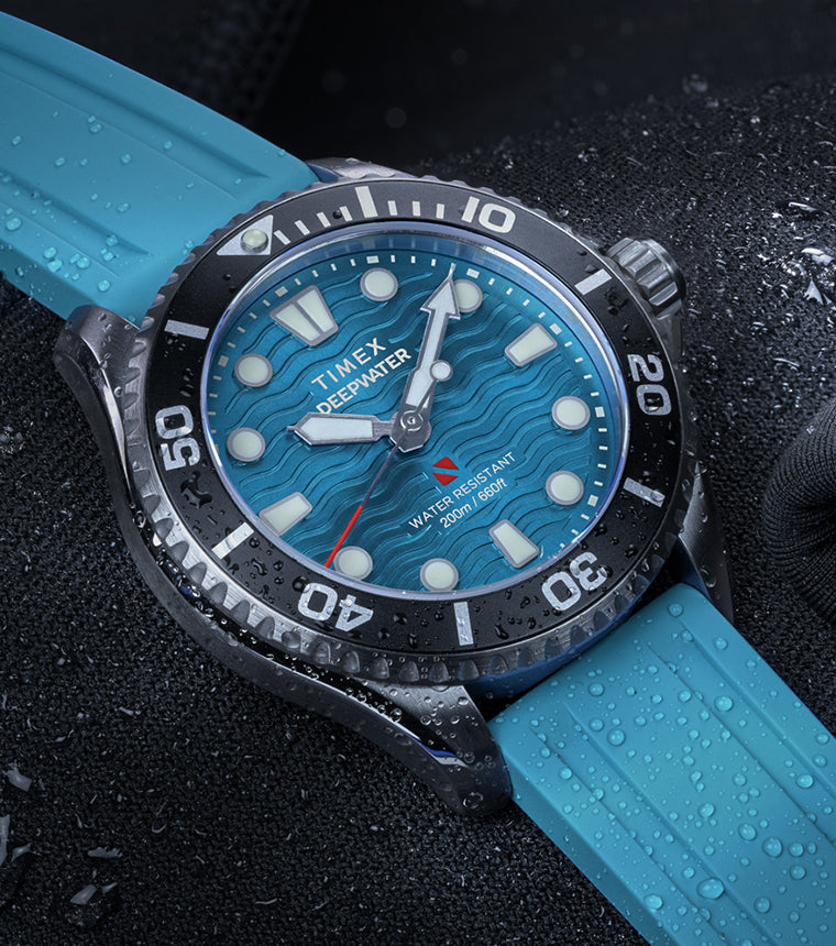 Deepwater Meridian 200 38mm HNBR Rubber Strap Watch - TW2Y40400