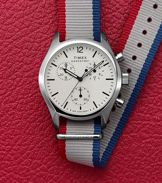 Timex Weekender New England Chronograph 40mm Eco-Conscious Fabric