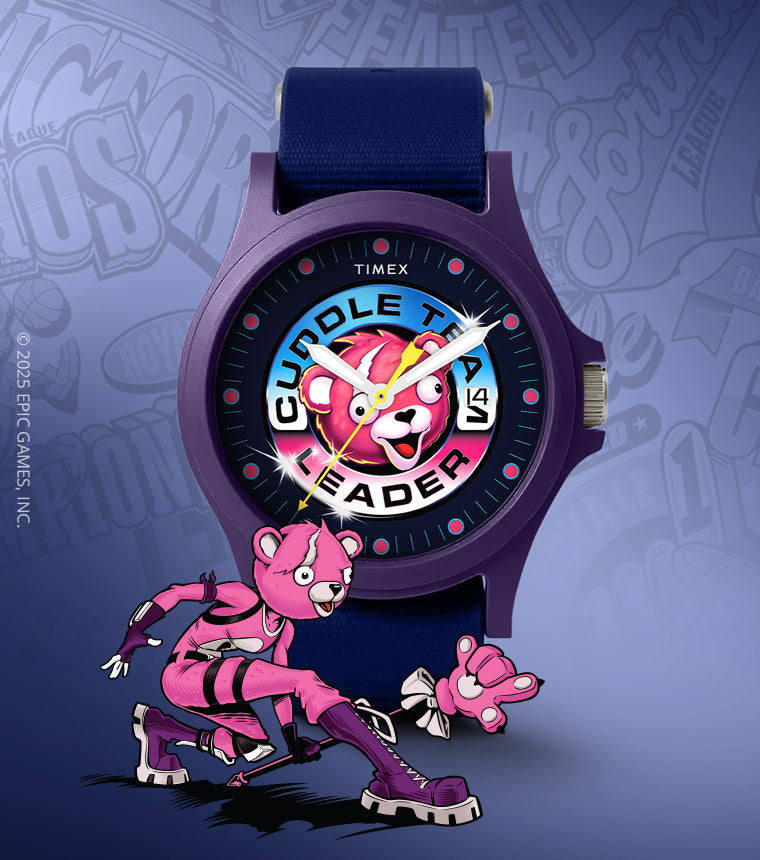 Timex x Fortnite Acadia 40mm Fabric Strap Watch - TW2Y46200 | Timex EU