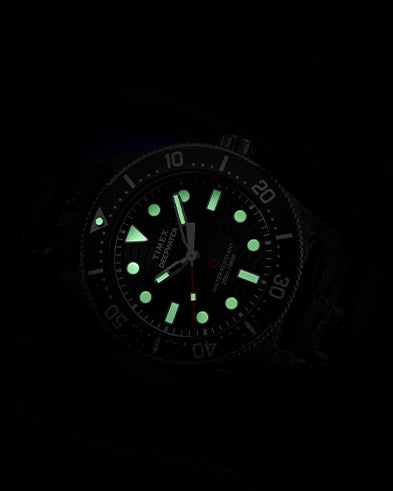 Deepwater Reef 200 XCF 43mm Synthetic Rubber Strap Watch