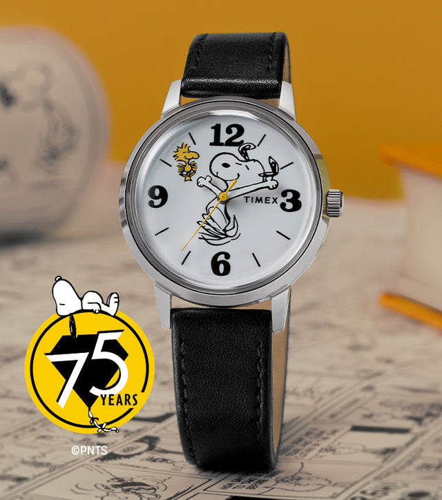 Timex x Peanuts® Marlin® 75th Anniversary Edition 38mm Leather