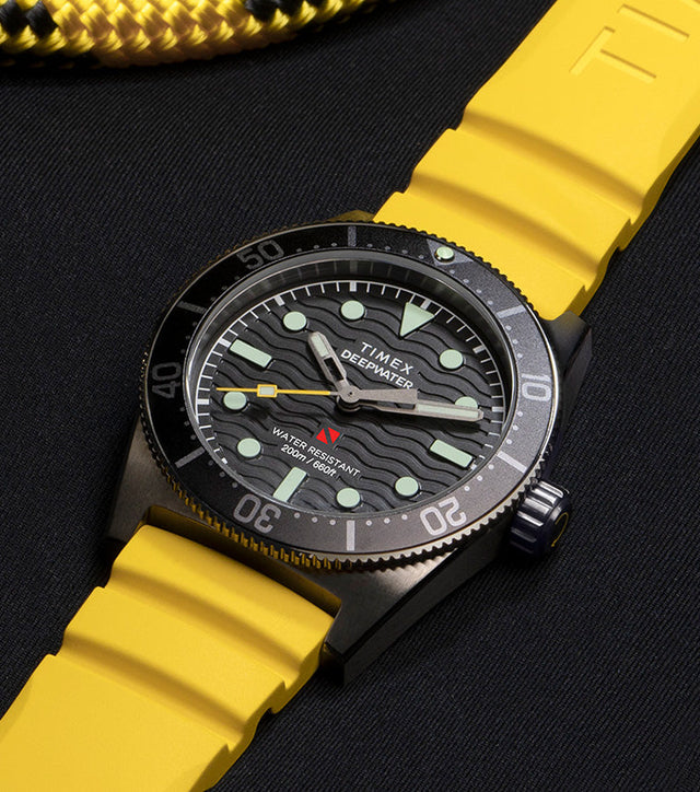 Deepwater Reef 200 41mm Synthetic Rubber Strap Watch TW2W74800