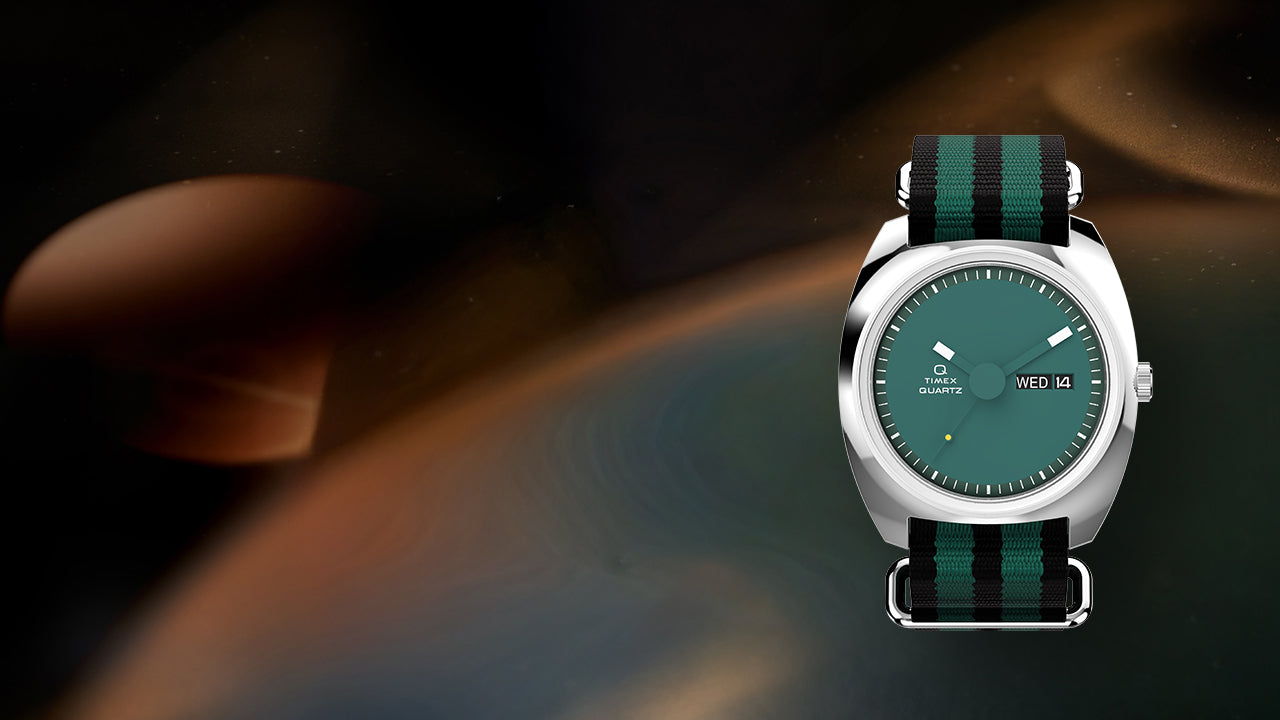 Q Timex® 1975 Enigma 37mm Fabric Strap Watch - TW2Y34700 | Timex EU