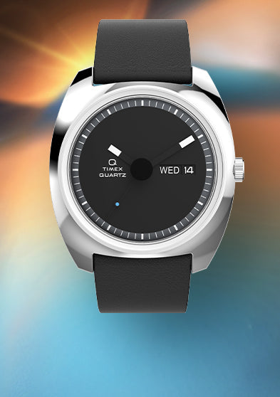 Q Timex® 1975 Enigma 37mm Leather Strap Watch - TW2Y34500 | Timex EU