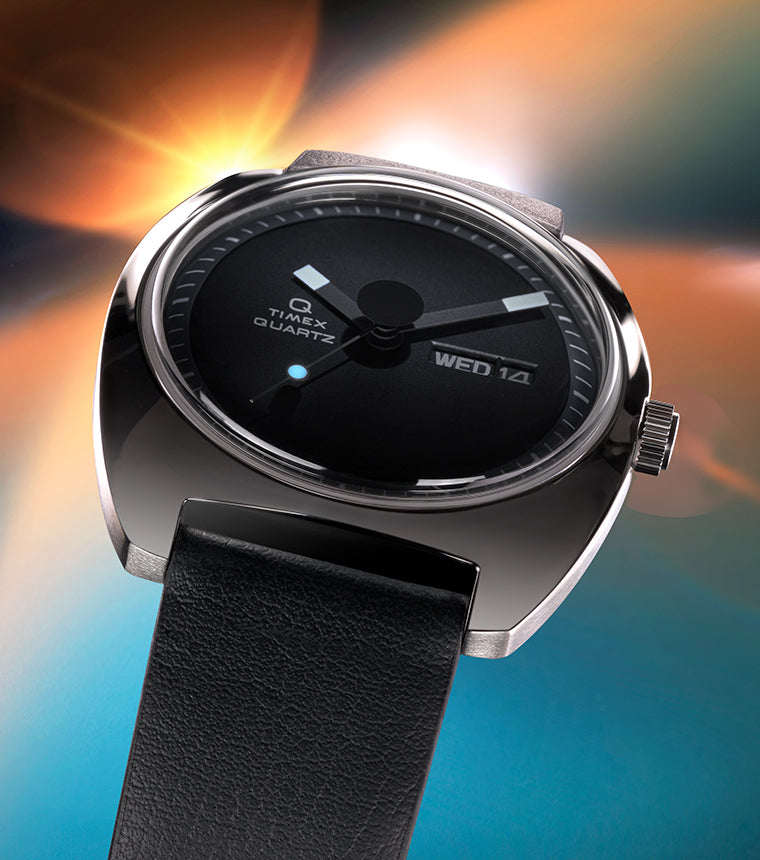 Q Timex® 1975 Enigma 37mm Leather Strap Watch - TW2Y34500 | Timex EU