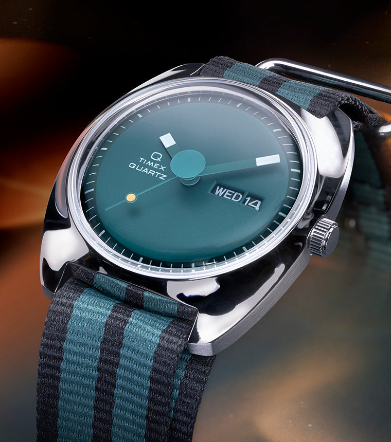 Q Timex® 1975 Enigma 37mm Fabric Strap Watch - TW2Y34700 | Timex EU