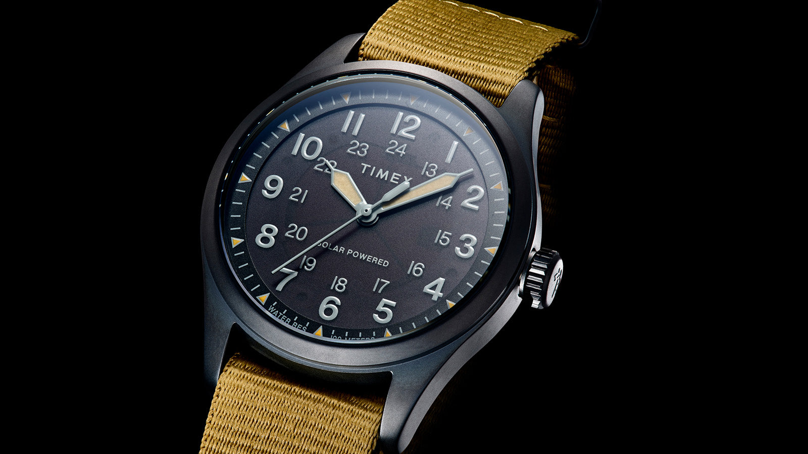 Expedition Field Post Solar 36mm Recycled Fabric Strap Watch