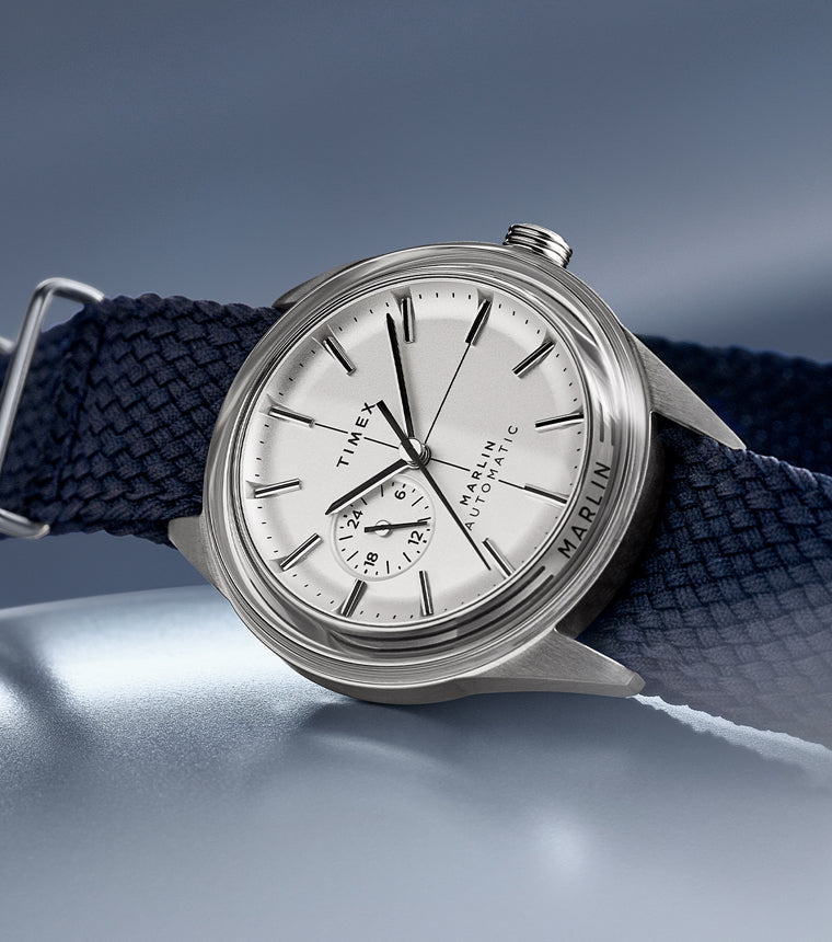 ジェニー　TC Marlin® Jet Automatic 38mm Fabric Strap Watch - TW2V72300 | Timex EU