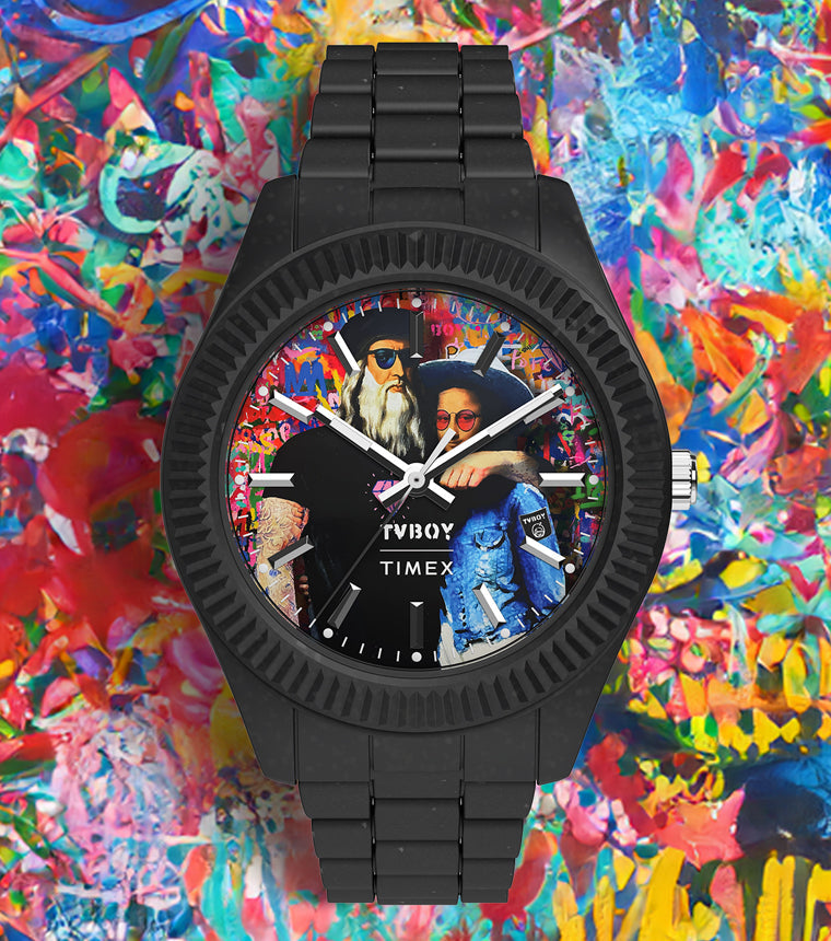 Timex Legacy Ocean x TVBOY 42mm #tide Material Bracelet Watch