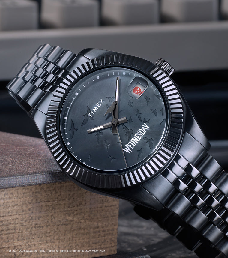 タイメックス ウェンズデーコラボ レガシー Timex × Wednesday ウェンズデーコラボ レガシー [Timex × Wednesday Legacy] 1年保証