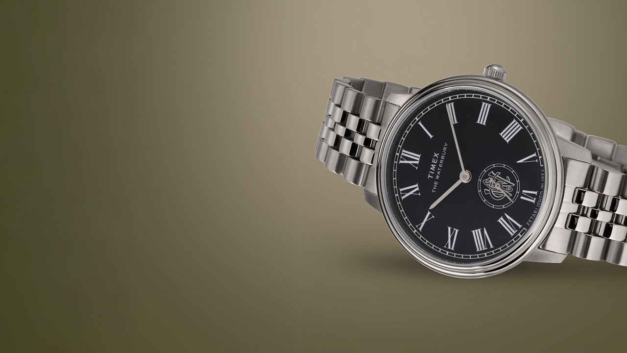 Waterbury Metropolitan Sub-Second 39mm Stainless Steel Bracelet