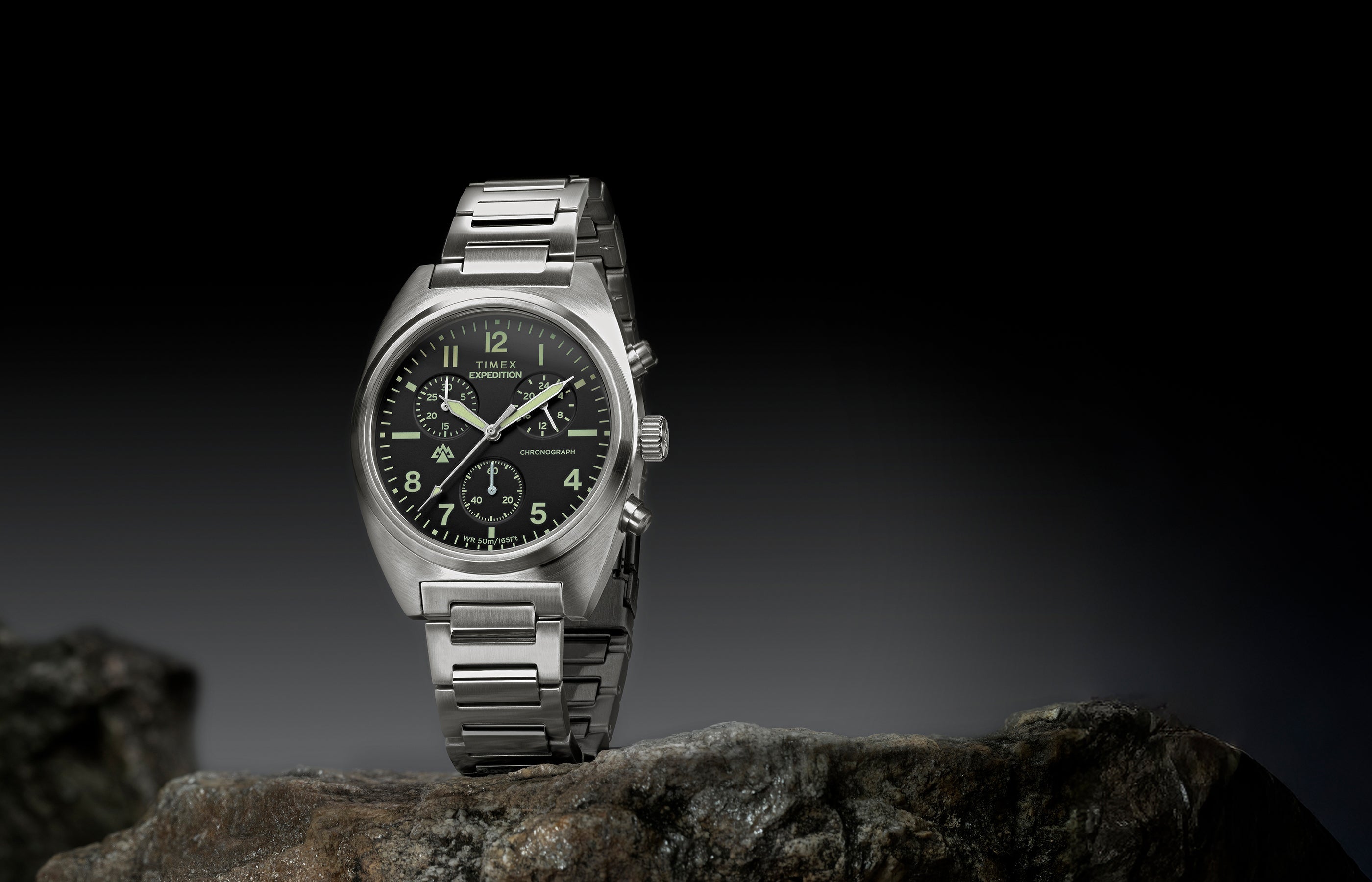 Expedition® Capstone Chronograph 41mm Stainless Steel Bracelet