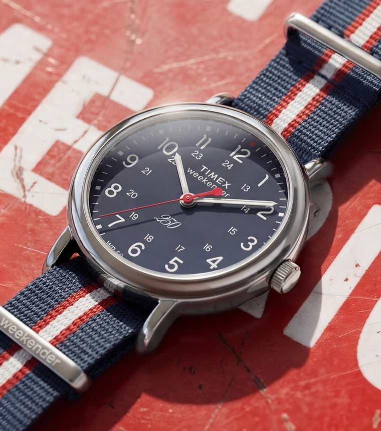 Weekender America 250 40mm Fabric Strap Watch - TW6A06500 | Timex EU