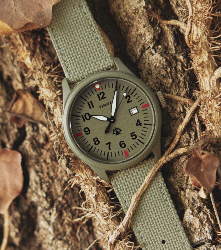 Timex expedition band online width