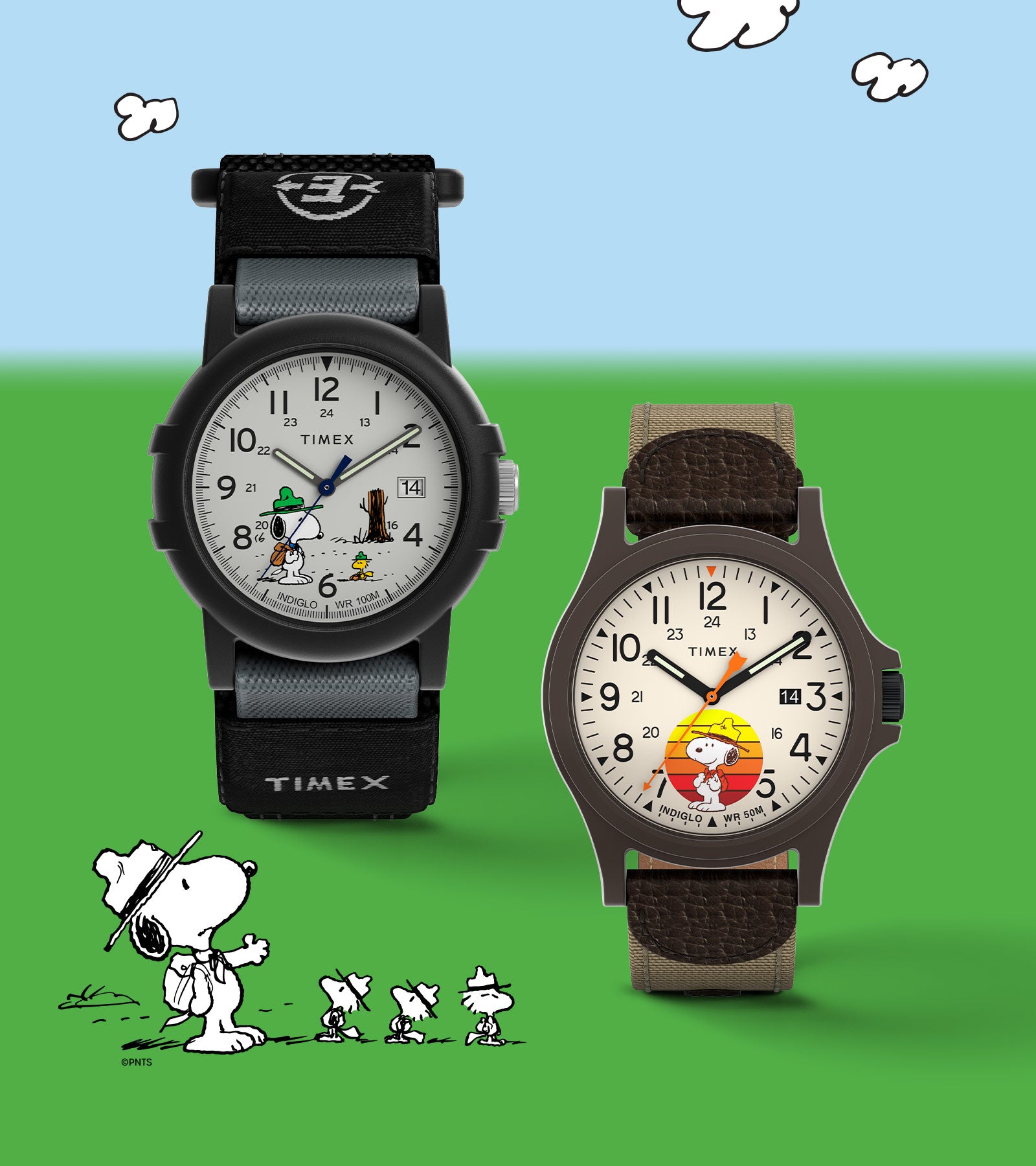 Timex x sale peanuts snoopy watch