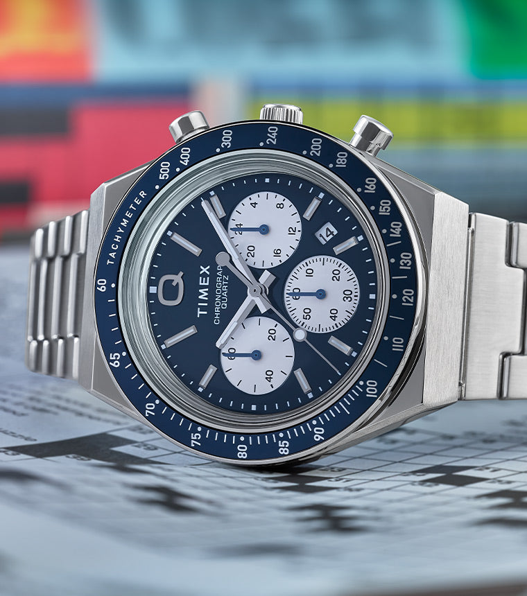 Chronograph bracelet watch sale