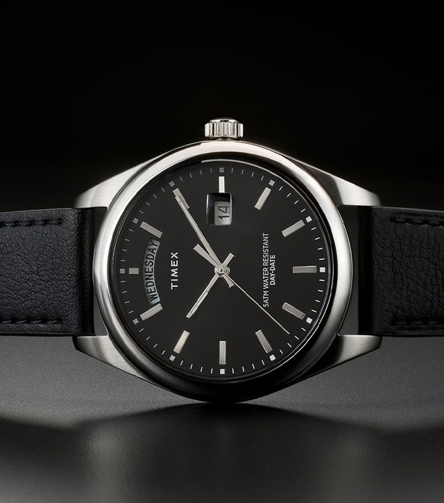 Timex Legacy 41mm Leather Strap Watch - TW2W57400 | Timex EU Timex Legacy 41mm Leather Strap Watch - TW2W57400 | Timex EU