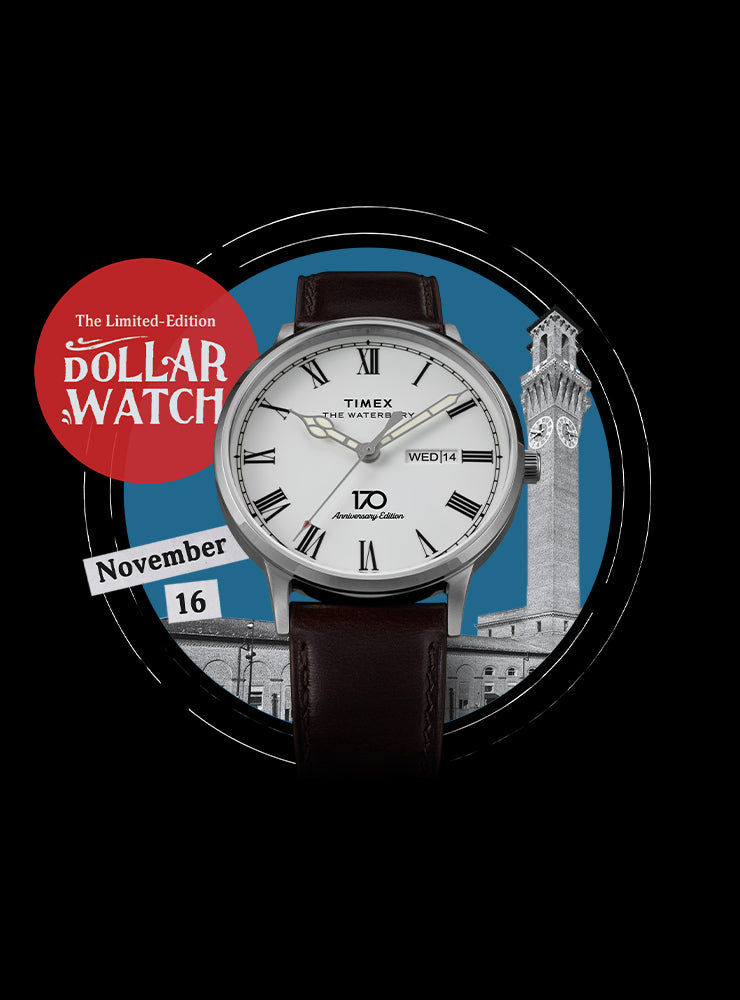 The Waterbury 170th Anniversary Dollar Watch | Timex EU