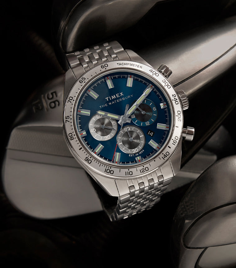 Waterbury Traditional Chronograph 41mm Stainless Steel Bracelet