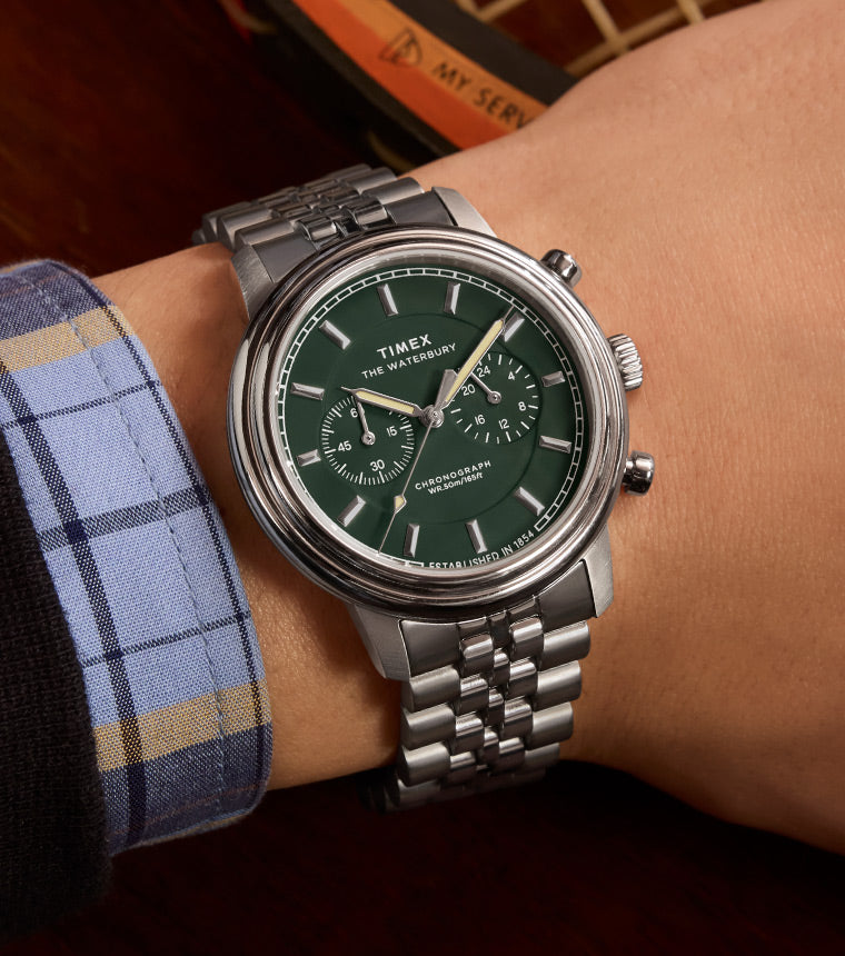 Waterbury Metropolitan Chronograph 41mm Stainless Steel Bracelet